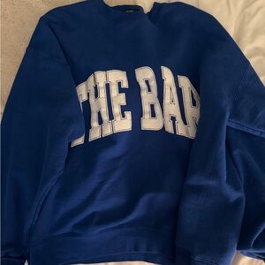 The Bar Royal Blue Crewneck Sweater